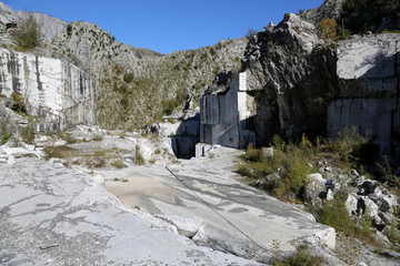 Marmor Marmorbruch Carrara