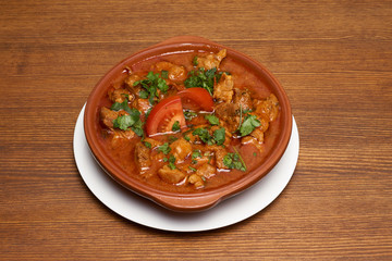 Dish of georgian cuisine