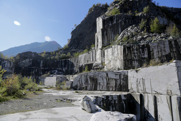 Marmor Marmorbruch Carrara