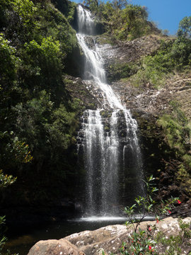 Watterfall In Belo Horizonte Brasil