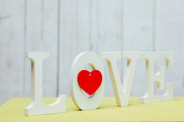 symbolic spelling of the word love