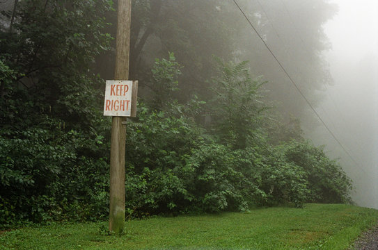 Keep right