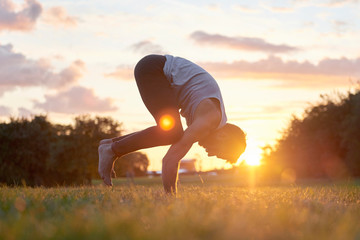 Yoga in the park