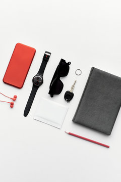 Workspace of businesswoman