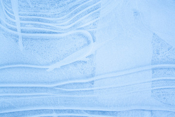 Frozen water texture