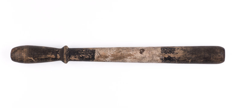 police wooden baton
