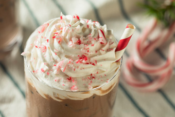 Sweet Peppermint Iced Coffee