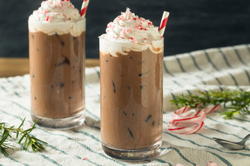 Sweet Peppermint Iced Coffee