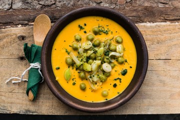Carrot and ginger soup