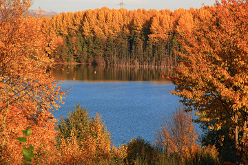 Blausteinsee bei Eschweiler, rekultivierter Braunkohletagebau
