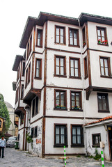 Bursa, Turkey, 29 April 2012: Saltanat Kapi, historical mansions