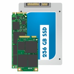 Wektorowe dyski SSD - obrazy, fototapety, plakaty