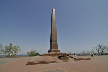 Monument of forgotten soldier