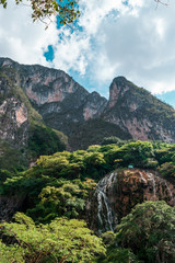 Tropical paradise of Tolantongo, Mexico