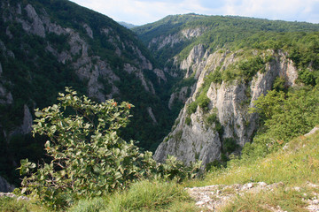 Zadielska Valley in Slovak Karst (Slovensky kras), Slovakia - obrazy, fototapety, plakaty