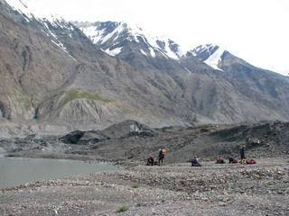 lake in the mountains