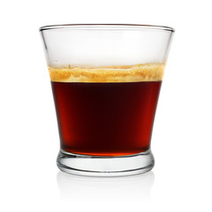 Espresso coffee glass