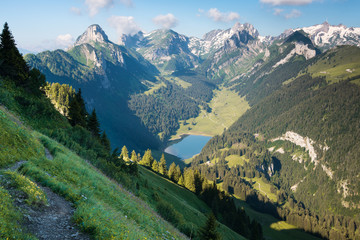 Fototapeta na wymiar Bergsee, Appenzell