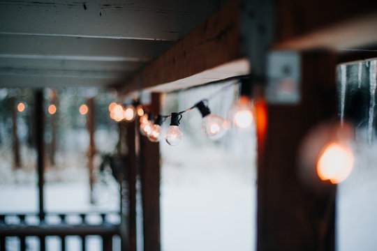Vintage styled Christmas lights