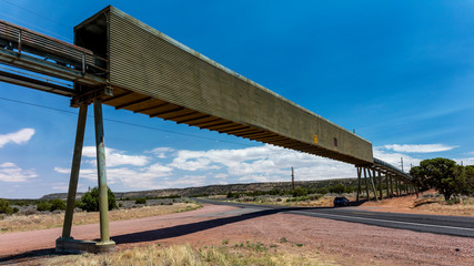 Fototapeta na wymiar Peabody Western Coal Company, Navajo Route 441, Kayente, Arizona