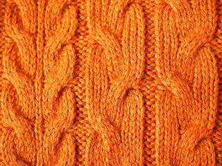 Knitted wool background