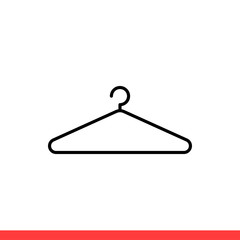 Hanger icon, vector illustration
