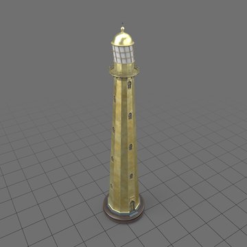 Brass lighthouse