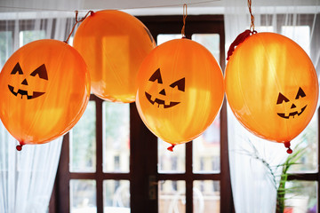 Halloween balloons
