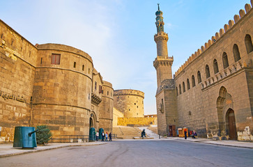 Explore Cairo Citadel, Egypt - obrazy, fototapety, plakaty