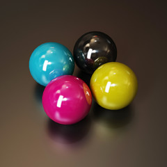 Cmyk sphere