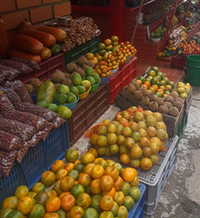 Fruit stand on the street