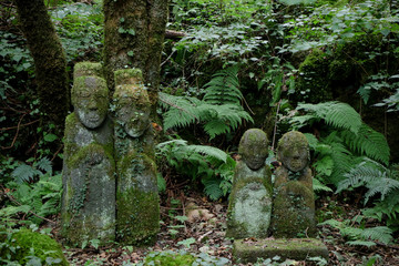 Parents et enfants pierres magiques, Dongjaseok, jeju, corée du sud