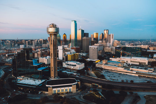Sunset Over Dallas