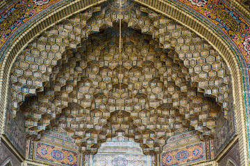 Nasir-ol-Molk Mosque, the so-called Pink Mosque, Shiraz, Iran