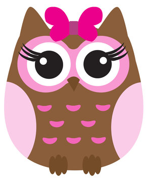 Vector Cute Owl