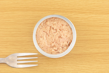 まぐろフレーク油漬の缶詰