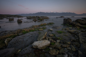 Seascape in Kaikoura New Zealand