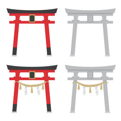 鳥居（明神式）