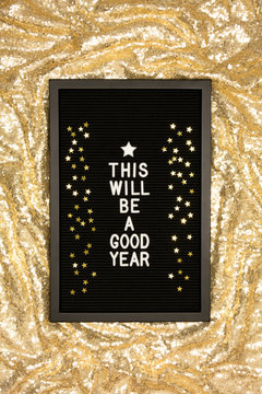 A positive message for the new year