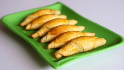 Kue Tanduk (literally means horn cake). One of Semarang signature snack. Indonesian food.  