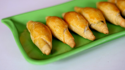 Kue Tanduk (literally means horn cake). One of Semarang signature snack. Indonesian food.  