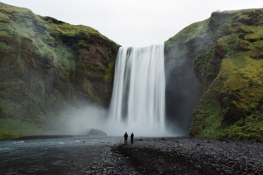 Skogafoss waterfall Iceland