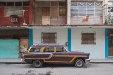 Old Timer Parked In The Street