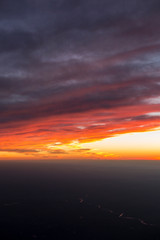 Airplane window 