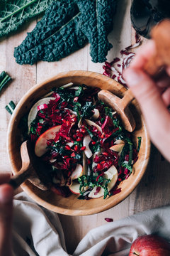 Delicious kale salad