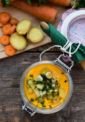 Carrot and ginger soup