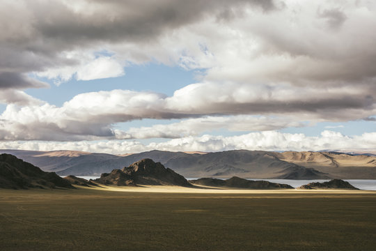 beautiful landscape in mongolia