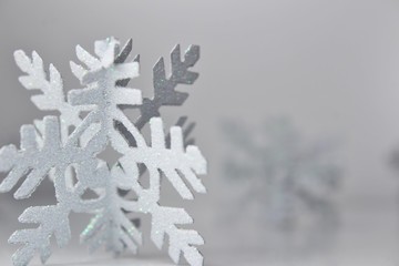 Glitter Snowflakes Decorations