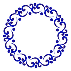 decorative round