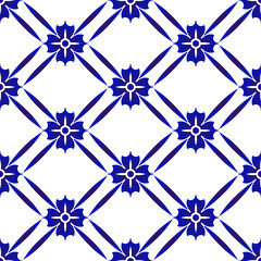 blue and white pattern background